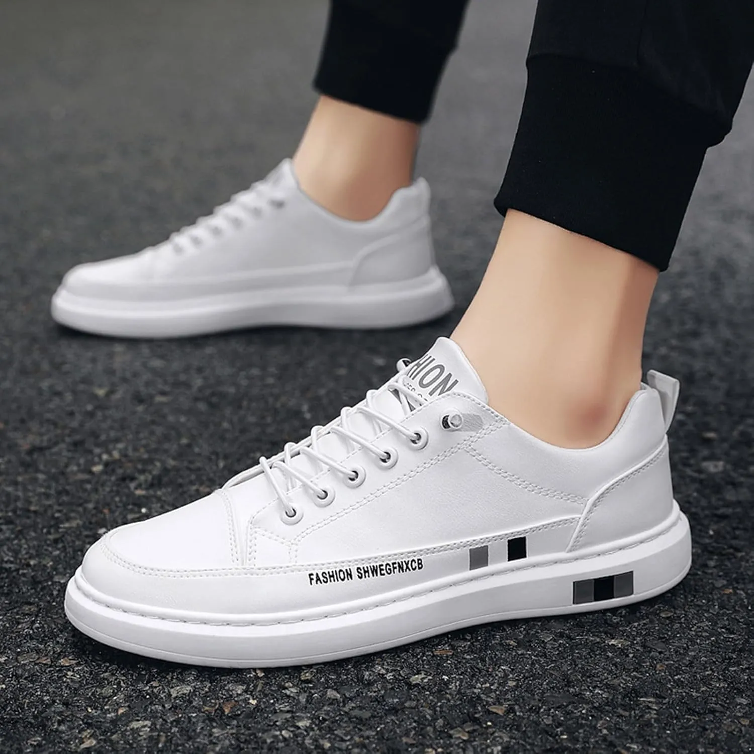 Arch Support Hiking Shoes for Men Comfortable Breathable Stretch Canvas Slip On Sneaker Casual Stretch Sneaker