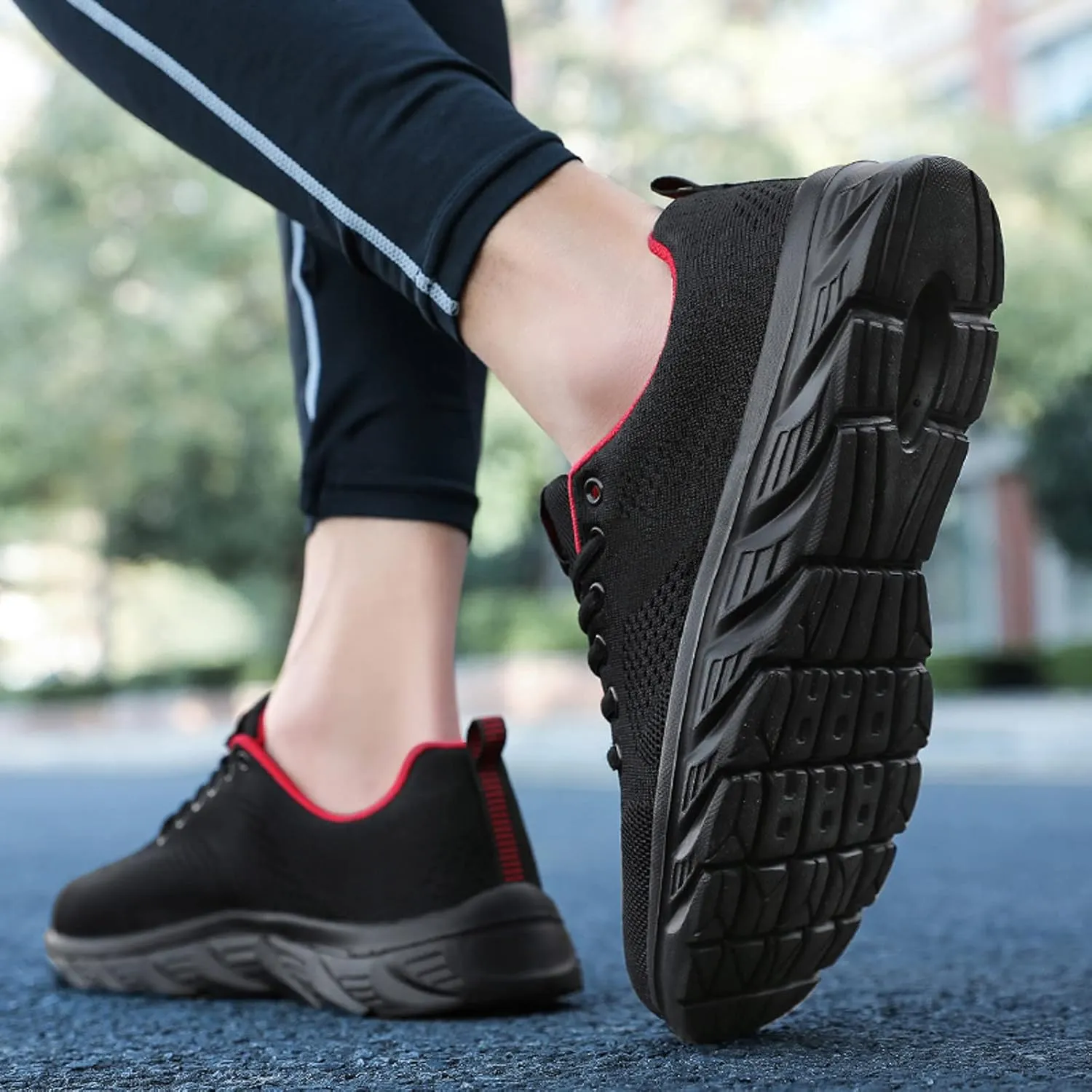 Arch Support Non Slip Minimalist Shoes for Men Non Slip Outdoor Running Sneaker Men's Comfortable Canvas Shoes