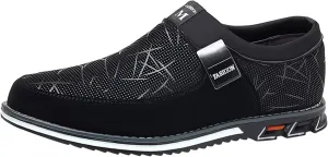 Arch Support Sports Shoes for Men Comfortable Breathable Stretch Canvas Slip On Sneaker Non Slip Walking Shoes