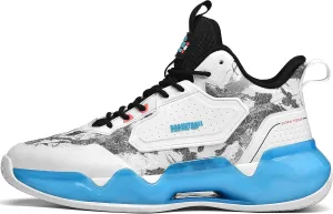 ASHION Men's Basketball Shoes Mid Basketball Sneakers Non-Slip Outdoor Cushioning Workout Shoes