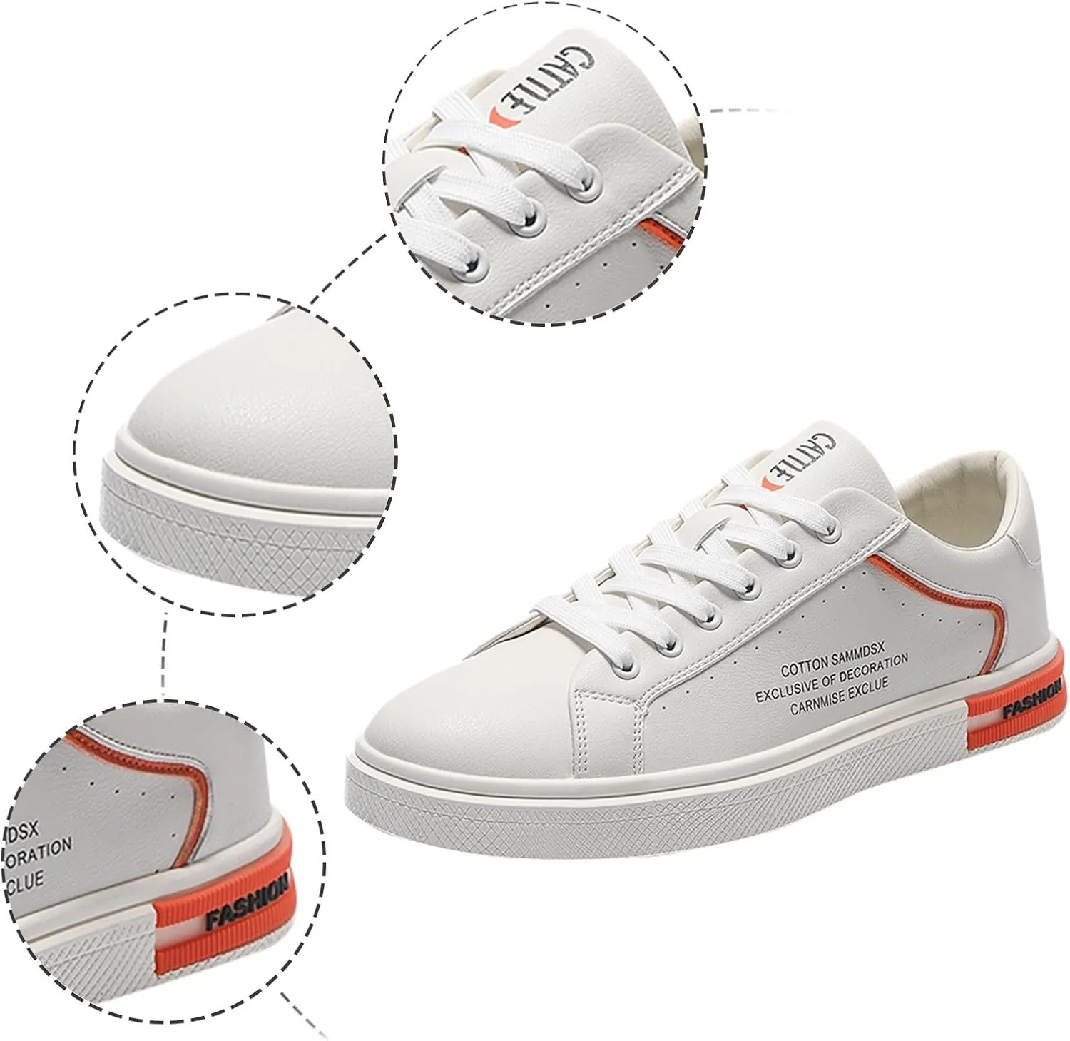 Athletic Fashion Sneakers for Men Lightweight Sport Gym Jogging Walking Sneaker Arch Support Plantar Fasciitis