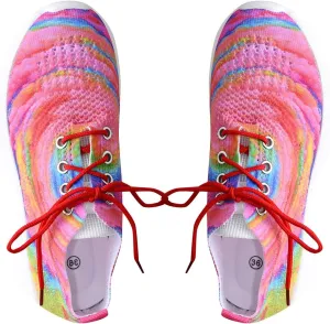 Athletic Shoes Women Fashion Training Gym Sneakers Ladies Cute Comfortable Arch Support Memory Foam Slip on Sneakers