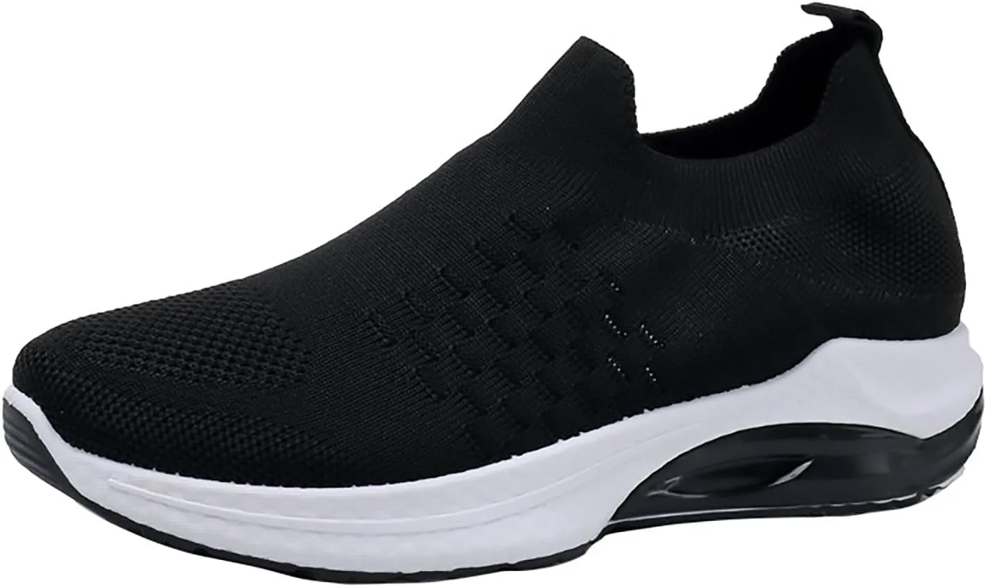 Basketball Shoes for WomenSneakers for Men Women's Loafers & Slip-Ons Round Toe Flat Heel Christmas Shoes for Women Comfort Cute Casual Slip On Lightweight