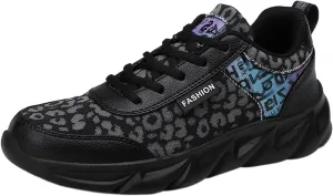 Black Sneakers for Women Dressy Wide All Black Tennis Shoes Slip Resistant Work for Women Winter Slip On Shoes for Women Outdoor Black Tennis Shoes for Women Nursing Ropa De Ejercicios para Mujer Gym