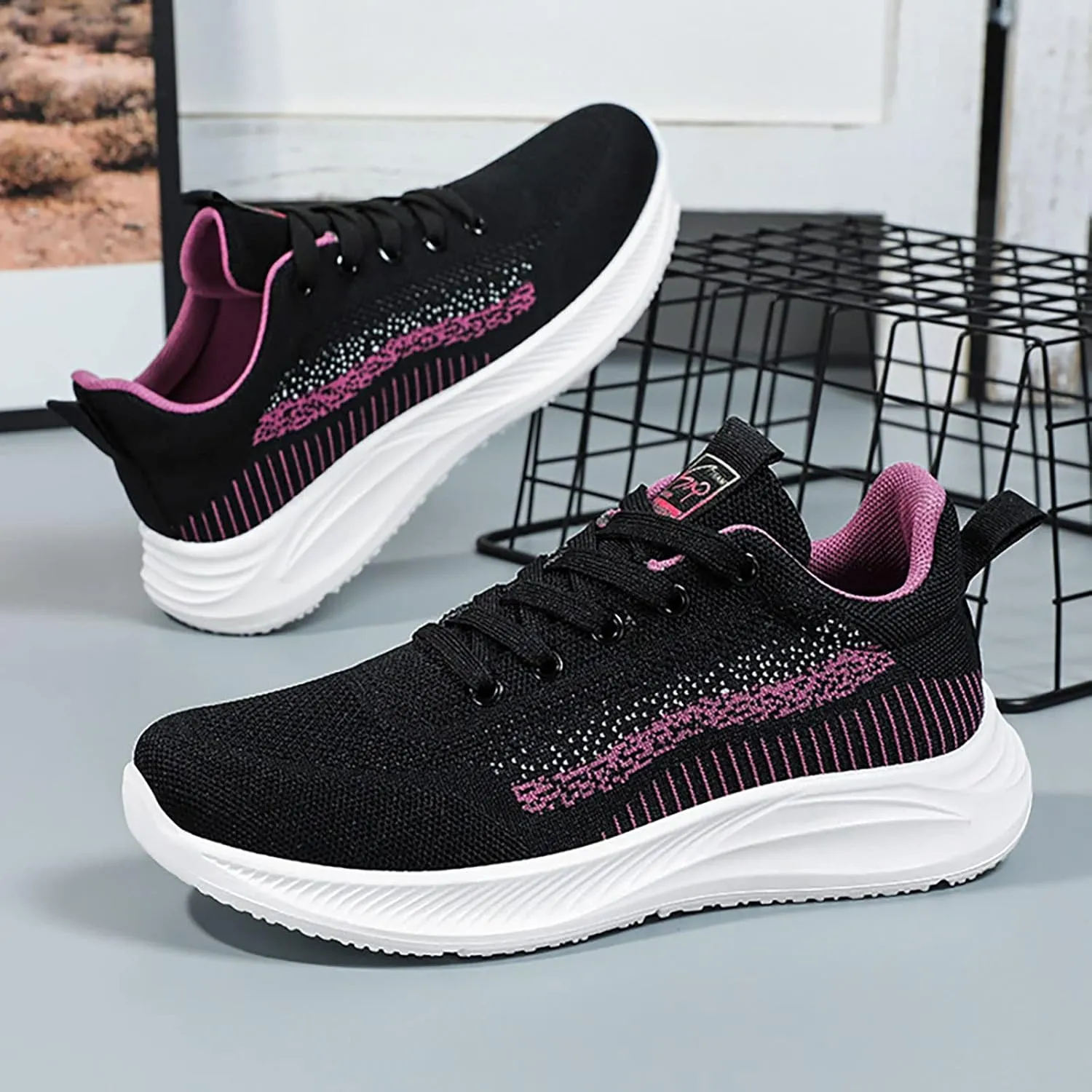 Comfortable White Sneakers for Women Arch Support Sneakers for Women Hiking Shoes Women Size 7.5 White High Top Platform Sneakers for Women Zapatos para Mujer De Vestir Comodos Bajitos