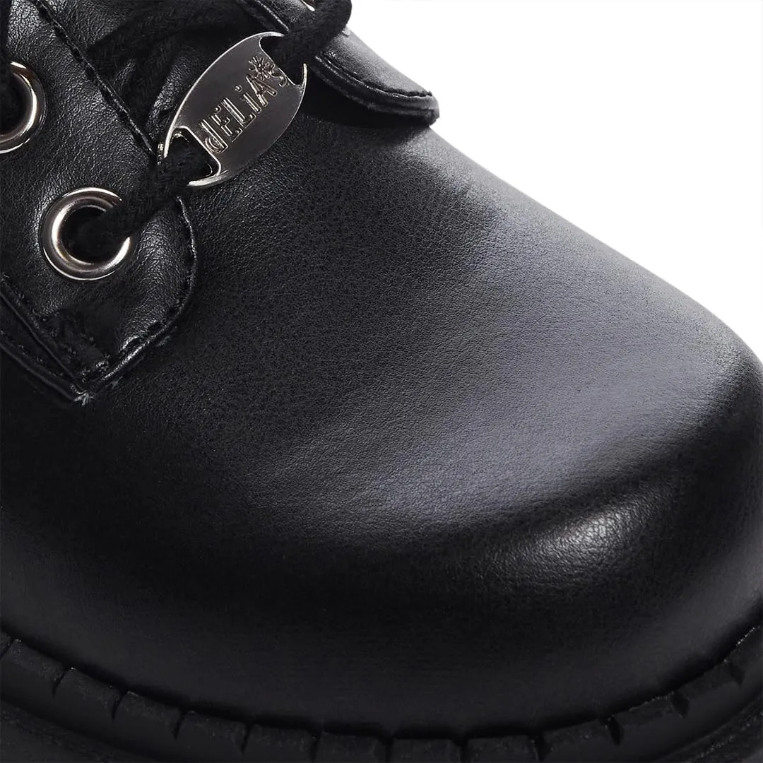 Dolls Kill Teen Craft Oxford Shoes by Delia's, Vegan Leather Lace-Up Chunky Platform Shoes