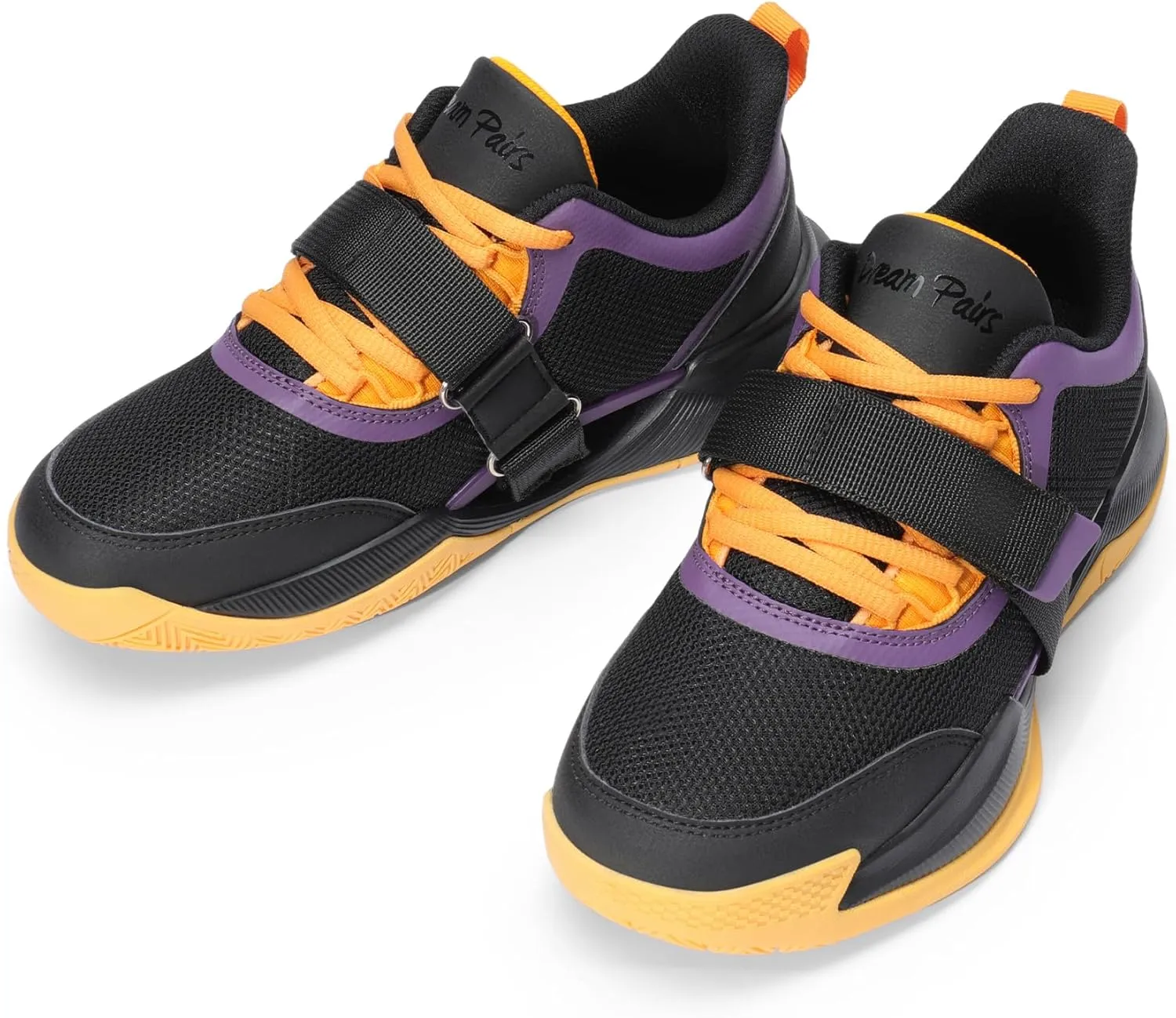DREAM PAIRS Kids Basketball Shoes Boys Girls Low-top Sneakers
