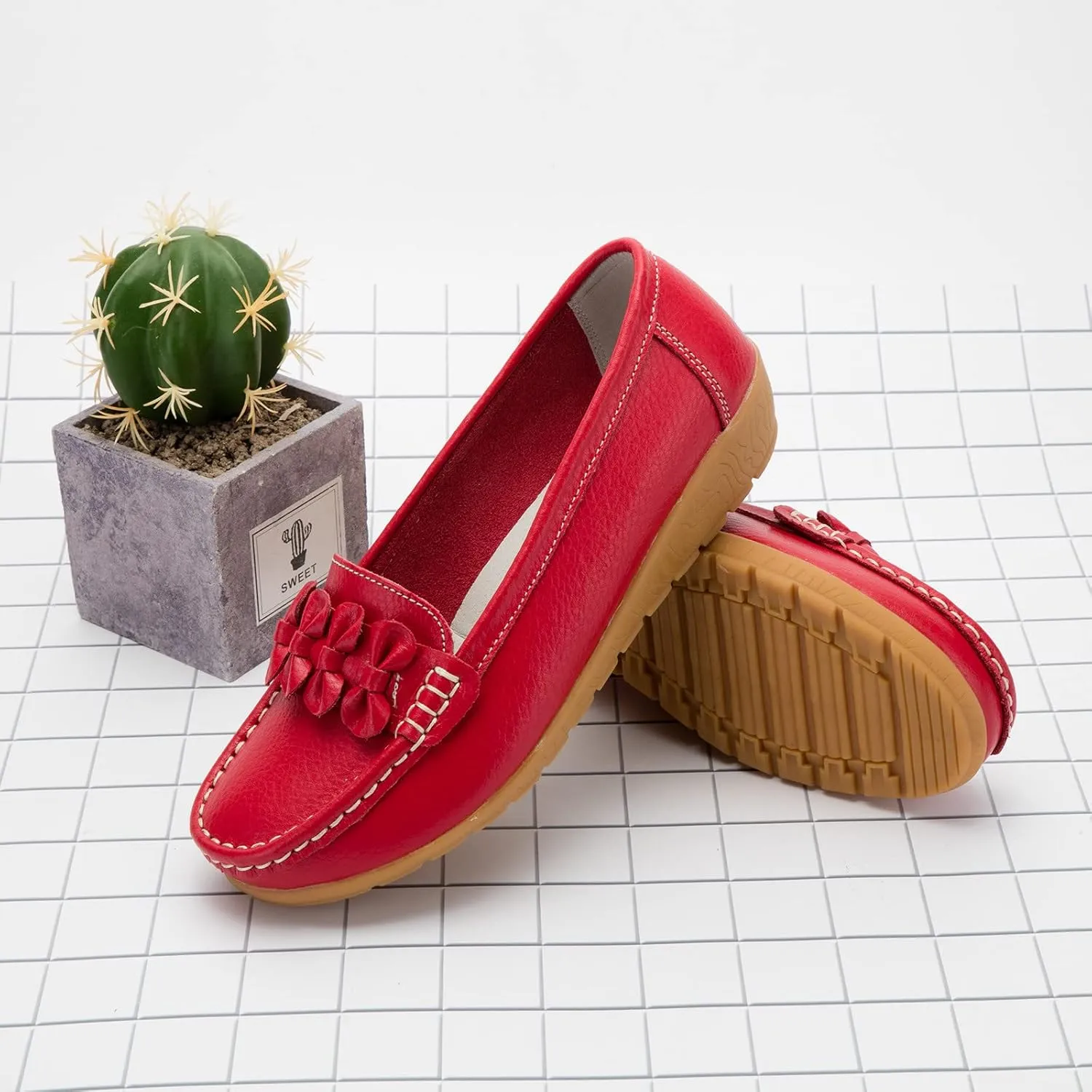 Dress Shoes for Women Business Casual Mens Loafers Loafers for Women CasualCover Heel Round Toe Christmas Tennis Shoes for Women Non Slip Work Shoes for Men