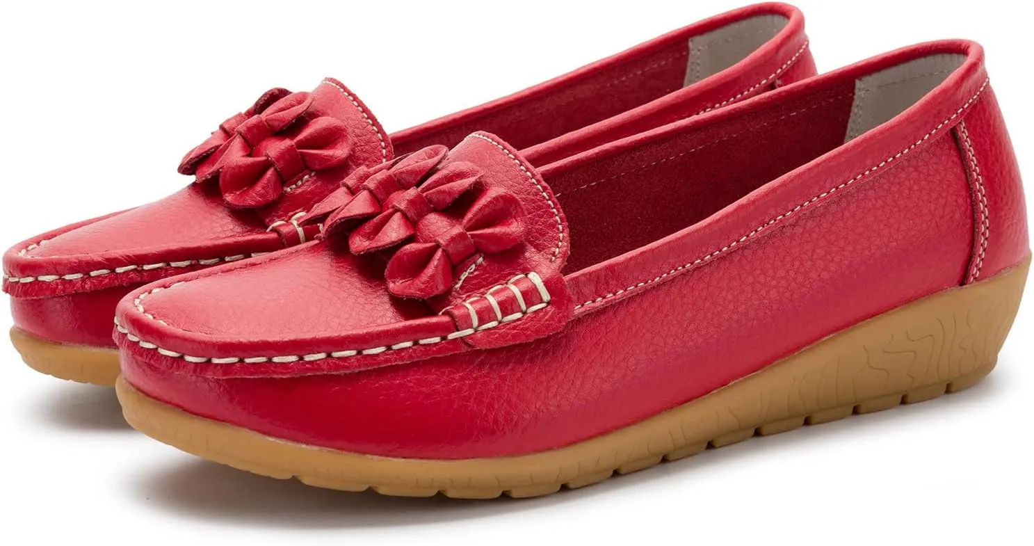 Dress Shoes for Women Business Casual Mens Loafers Loafers for Women CasualCover Heel Round Toe Christmas Tennis Shoes for Women Non Slip Work Shoes for Men