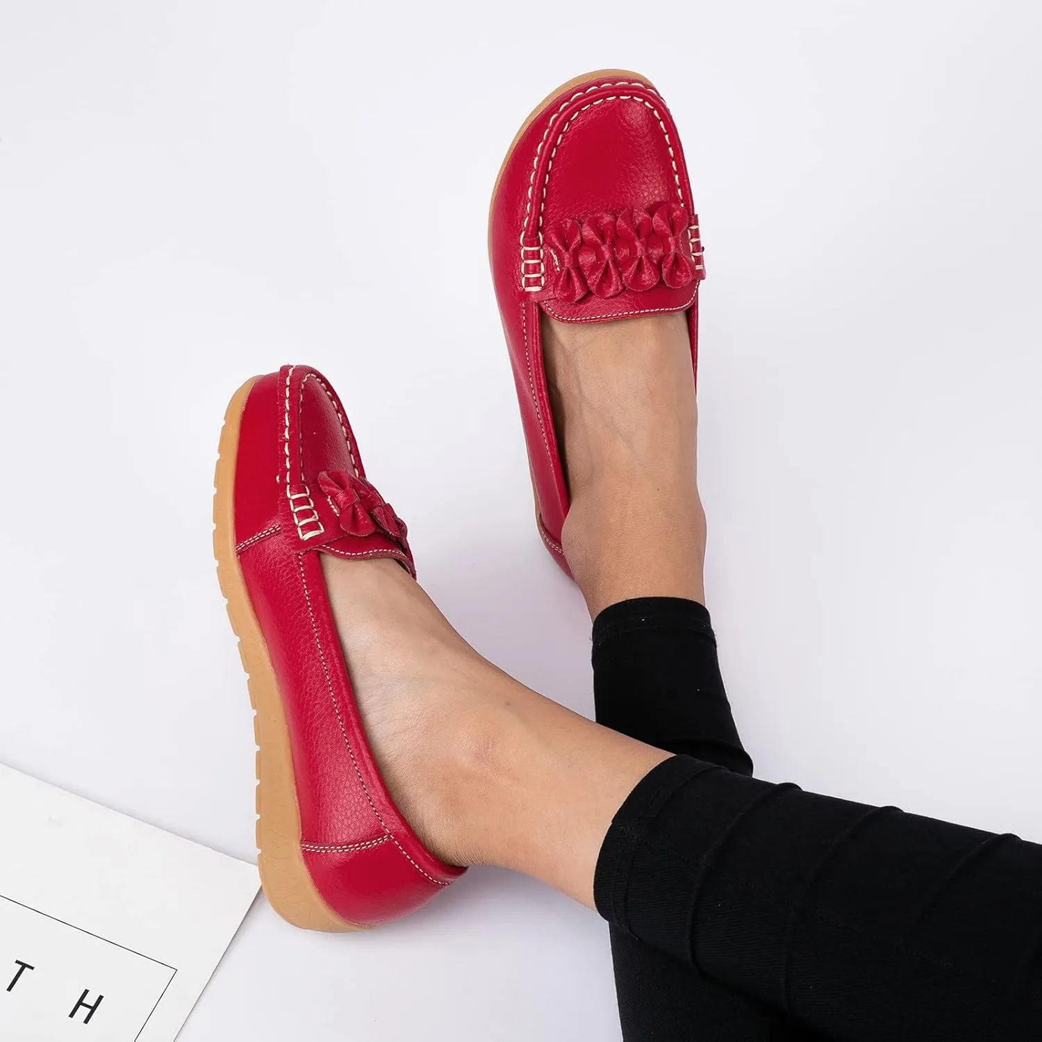 Dress Shoes for Women Business Casual Mens Loafers Loafers for Women CasualCover Heel Round Toe Christmas Tennis Shoes for Women Non Slip Work Shoes for Men