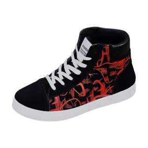 Fashion Platform Sneakers for Women 2023 Comfy Slip On Shoes for Women Black Sneakers for Women Fashion High Top Sneakers for Women Ankle Support Zapatos Comodos De Mujer Suaves