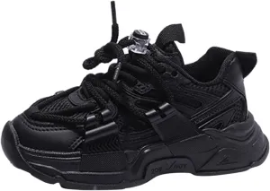Fashion Spring Summer Children Sports Boys Run Shoes Flat Light Mesh Breathable Comfortable Solid Girls Size 3 Shoes