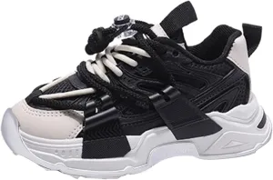 Fashion Spring Summer Children Sports Boys Run Shoes Flat Light Mesh Breathable Comfortable Solid Girls Size 3 Shoes