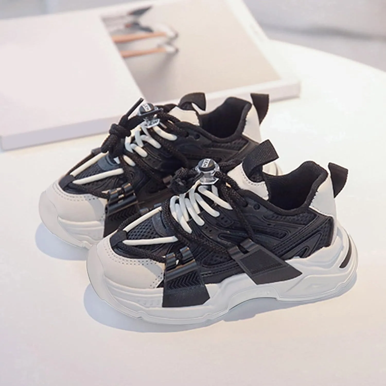 Fashion Spring Summer Children Sports Boys Run Shoes Flat Light Mesh Breathable Comfortable Solid Girls Size 3 Shoes