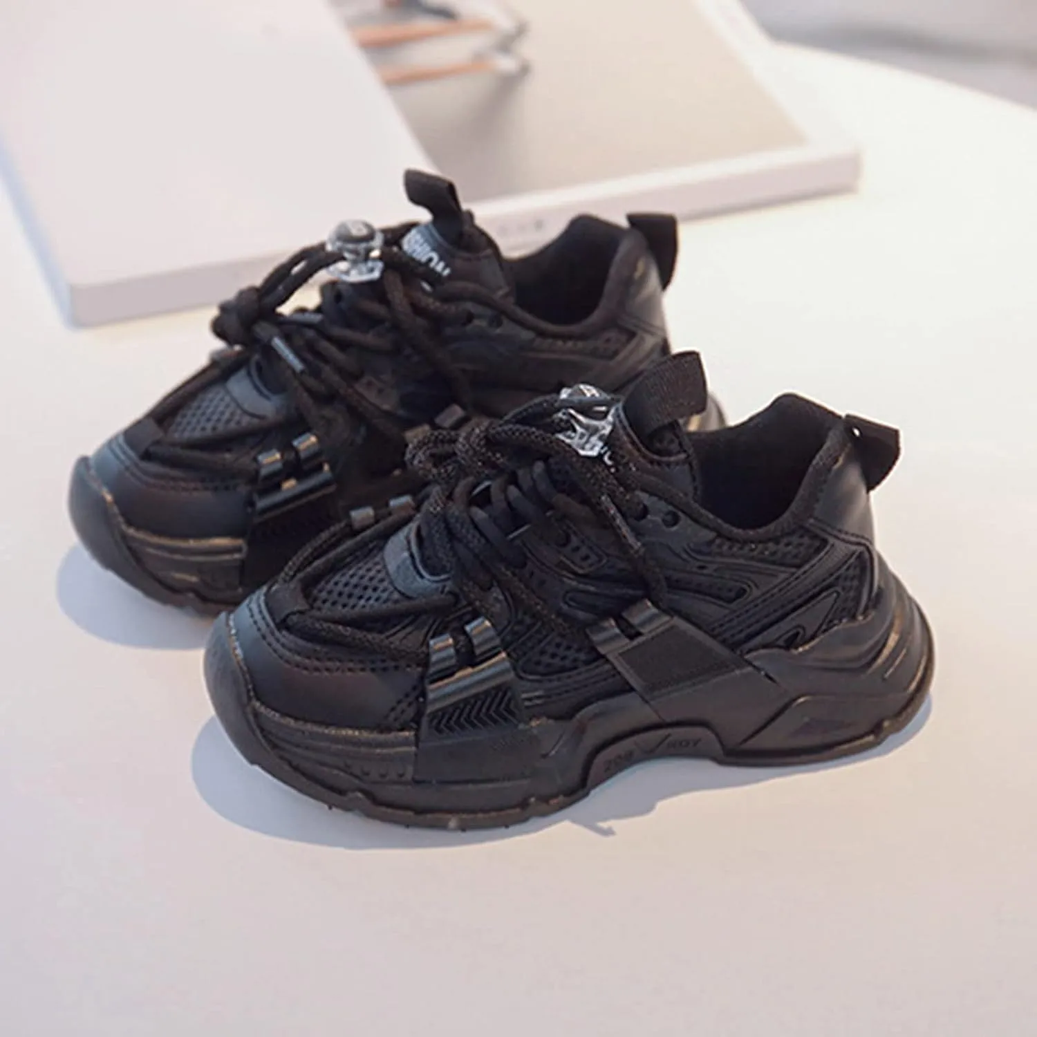 Fashion Spring Summer Children Sports Boys Run Shoes Flat Light Mesh Breathable Comfortable Solid Girls Size 3 Shoes