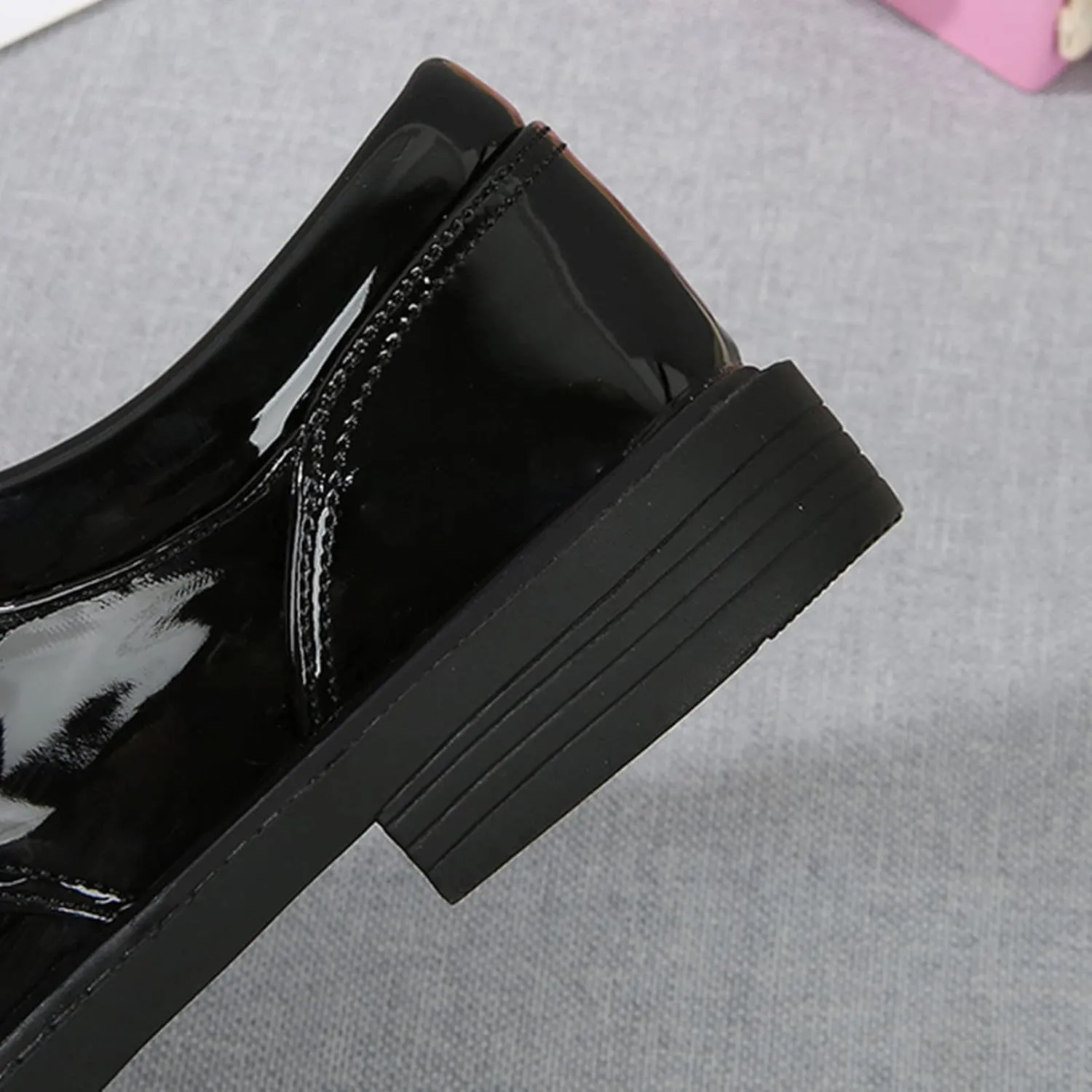 Fashion Summer and Autumn Boys Leather Shoes Boots Thick Student Dress Shoes Performance Shoes Hook Loop Boys on Boots