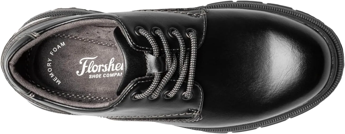 Florsheim Boy's Lookout Plain Toe Ox Jr Oxford