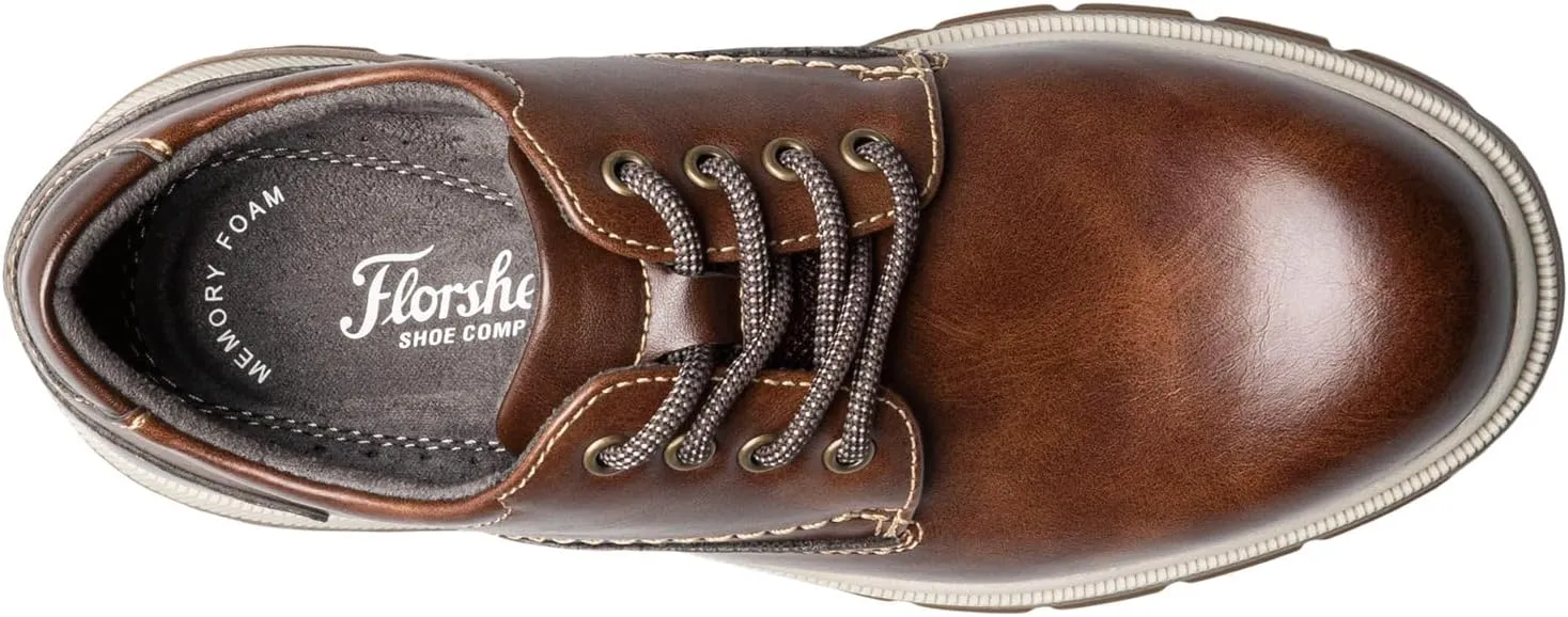 Florsheim Boy's Lookout Plain Toe Ox Jr Oxford