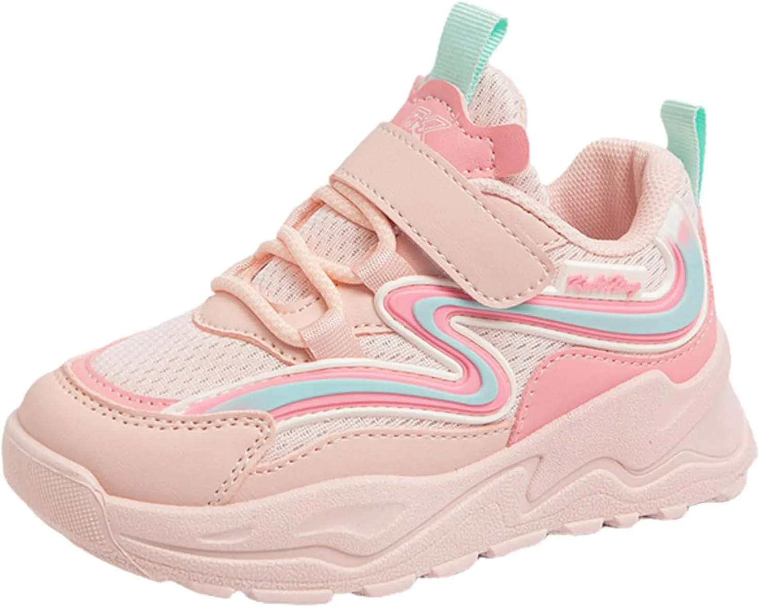 Girls Shoes Kids Girls Tennis Shoes for Running Athletic Walking Gym Sports Lightweight Breathable Sports Sneakers