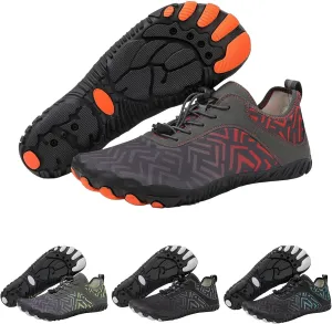 Grounded Footwear for Women Hike Barefoot Shoes Wide Toe Box Zero Drop Summer Beach Shoes Casual Comfortable Walking Shoe Non Slip Neuropathy Socks for Women Lightweight Breathable Sneakers 2025