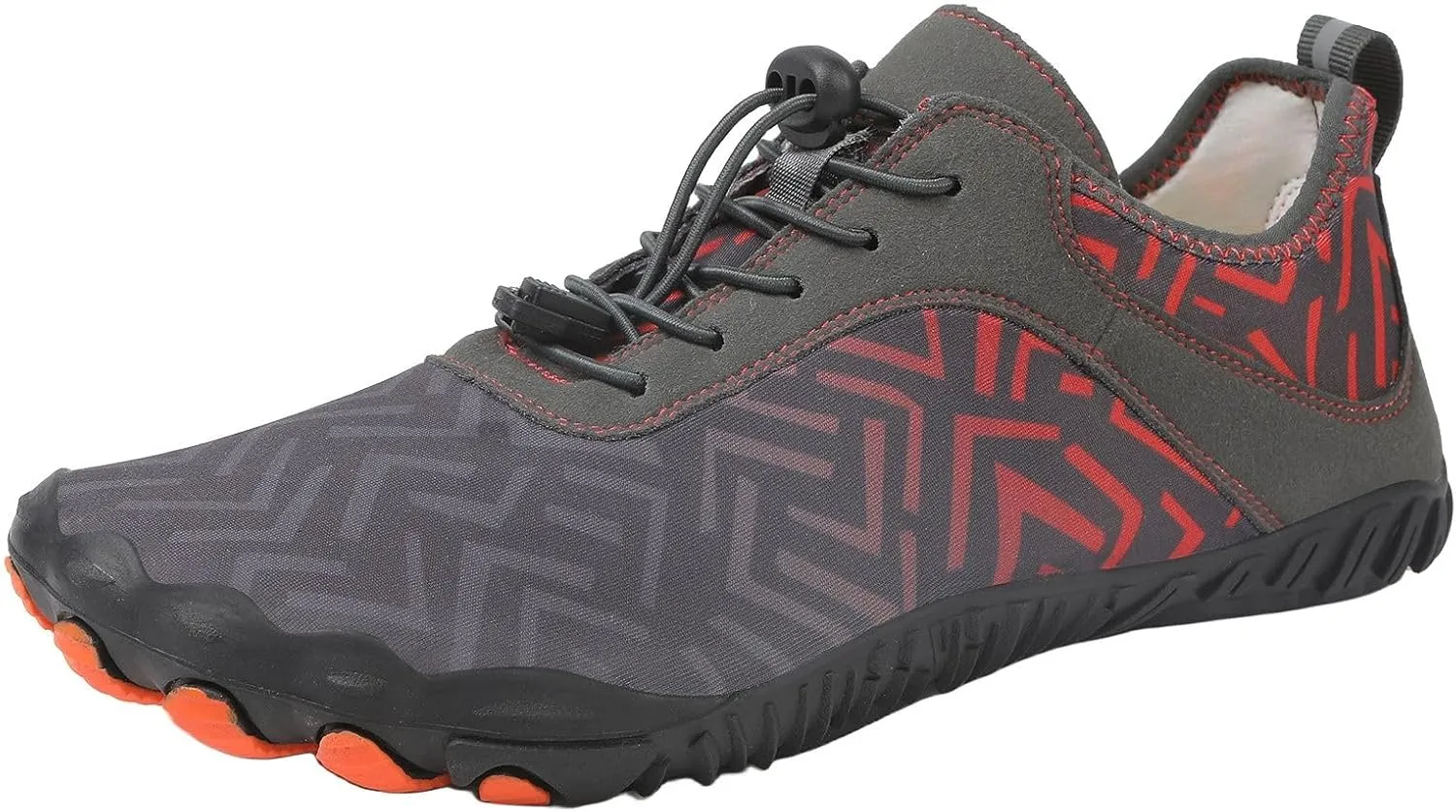 Grounded Footwear for Women Hike Barefoot Shoes Wide Toe Box Zero Drop Summer Beach Shoes Casual Comfortable Walking Shoe Non Slip Neuropathy Socks for Women Lightweight Breathable Sneakers 2025
