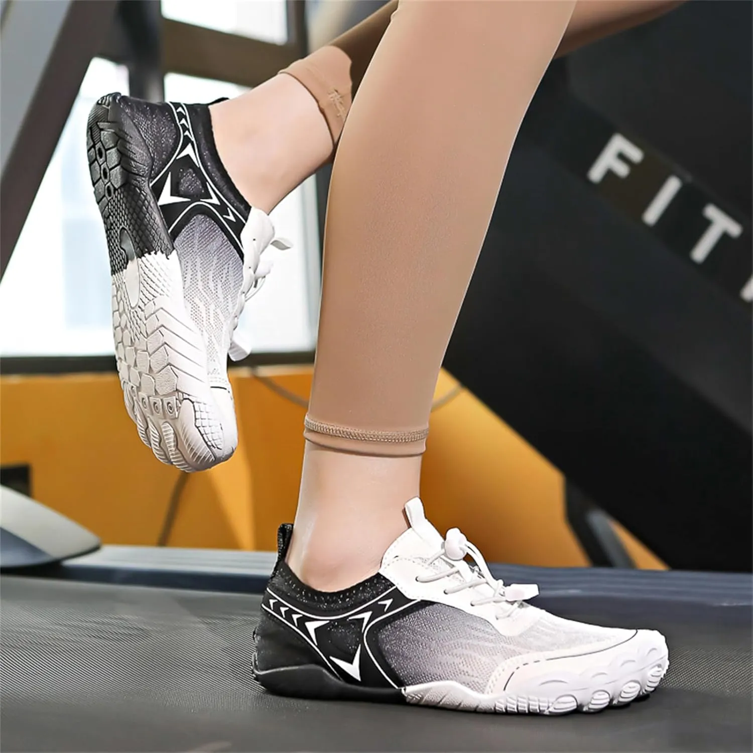 Grounded Footwear for Women, Hike Barefoot Shoes Women, Pool Swim Socks, Comfortable Walking Sneakers Outdoor Hiking Shoes Non Slip Wide Toe Box Athletic Footwear Workout Running Zero Drop Water Shoe