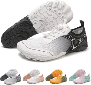Grounded Footwear for Women, Hike Barefoot Shoes Women, Pool Swim Socks, Comfortable Walking Sneakers Outdoor Hiking Shoes Non Slip Wide Toe Box Athletic Footwear Workout Running Zero Drop Water Shoe