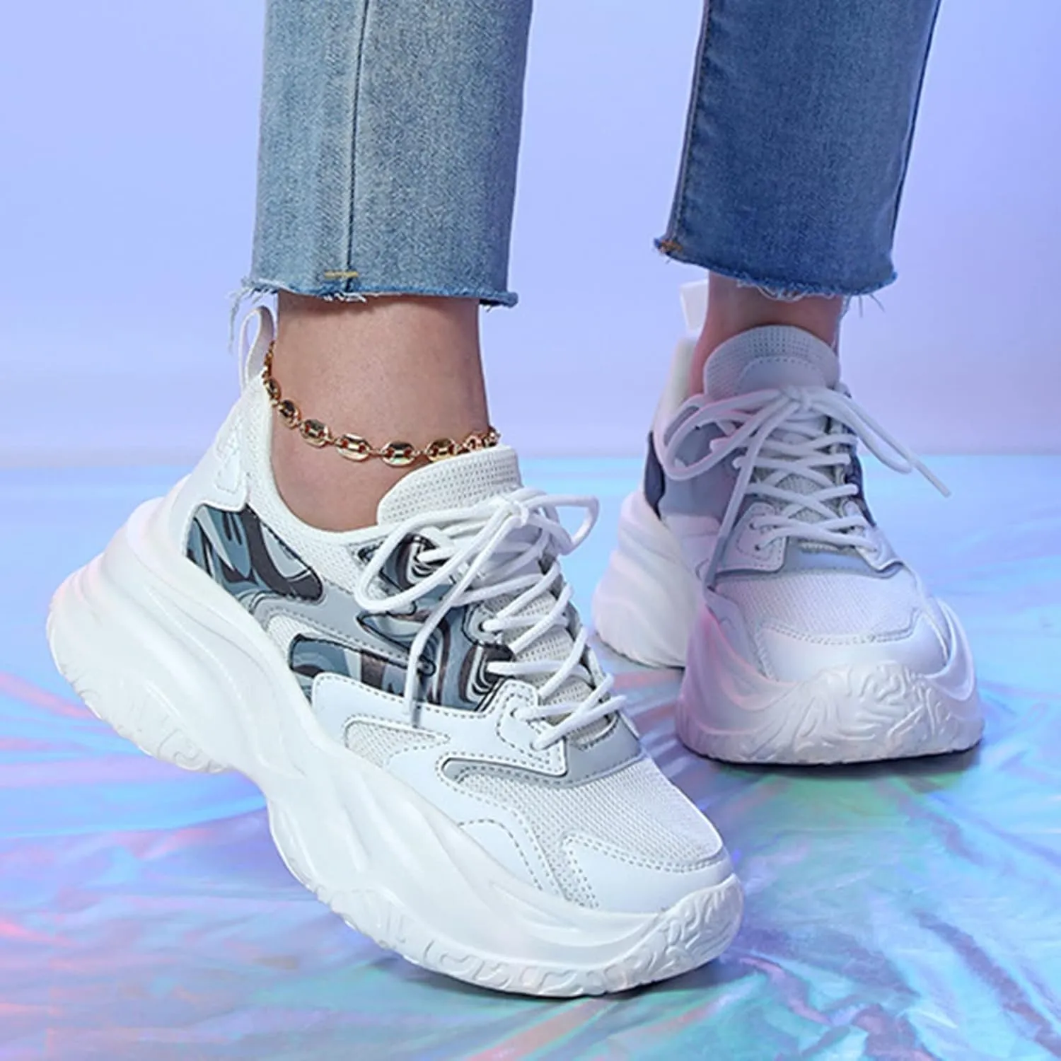 High Heel Wedge Sneakers for Women Size 11 Womens Tennis Shoes Size 8 White Plus Wide Width White Canvas Tennis Shoes for Women Women's Sneakers Wide Toe Women's Non Slip Work Shoes Wide Width