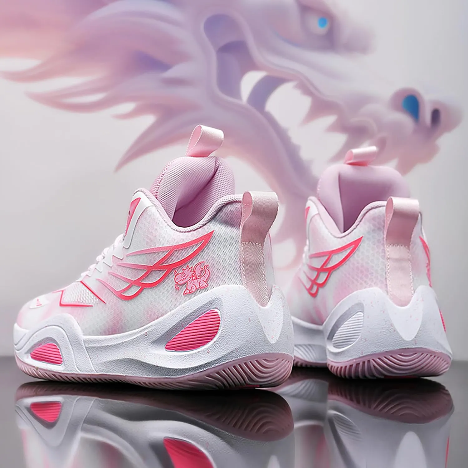 High Top Boys Basketball Shoes Breathable Non Slip Outdoor Sneakers Comfortable Fashion Athletic Training Sport Shoes for Girls