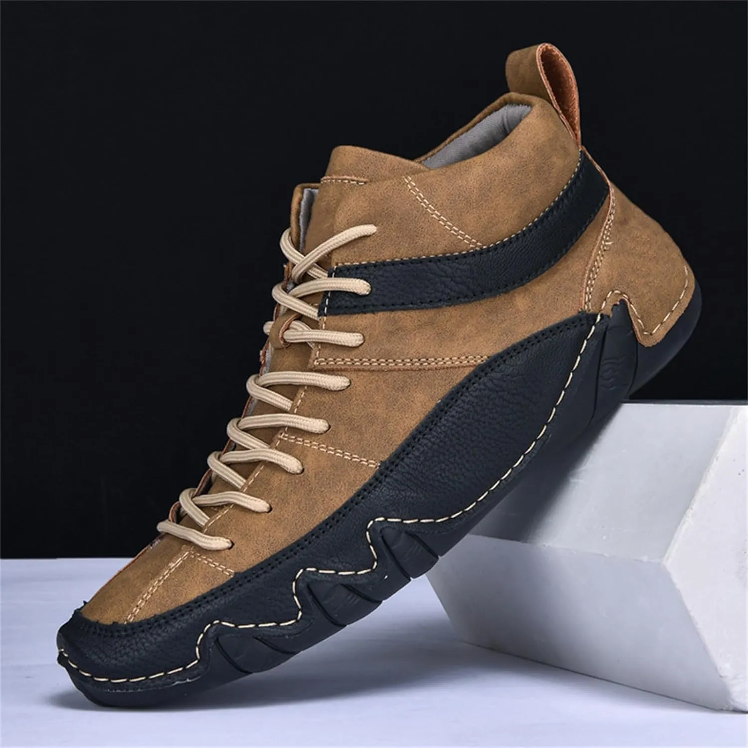 High Top Sneakers for Women Men Dress Shoes Mens Casual Sneakers Lightweight Wide Toe Box Trendy Casual Loafers for Women Comfort Women's Sneakers with Arch Support