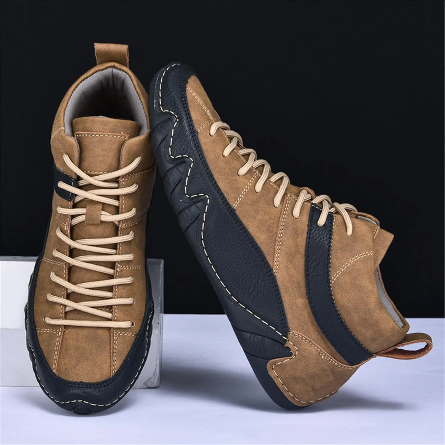 High Top Sneakers for Women Men Dress Shoes Mens Casual Sneakers Lightweight Wide Toe Box Trendy Casual Loafers for Women Comfort Women's Sneakers with Arch Support