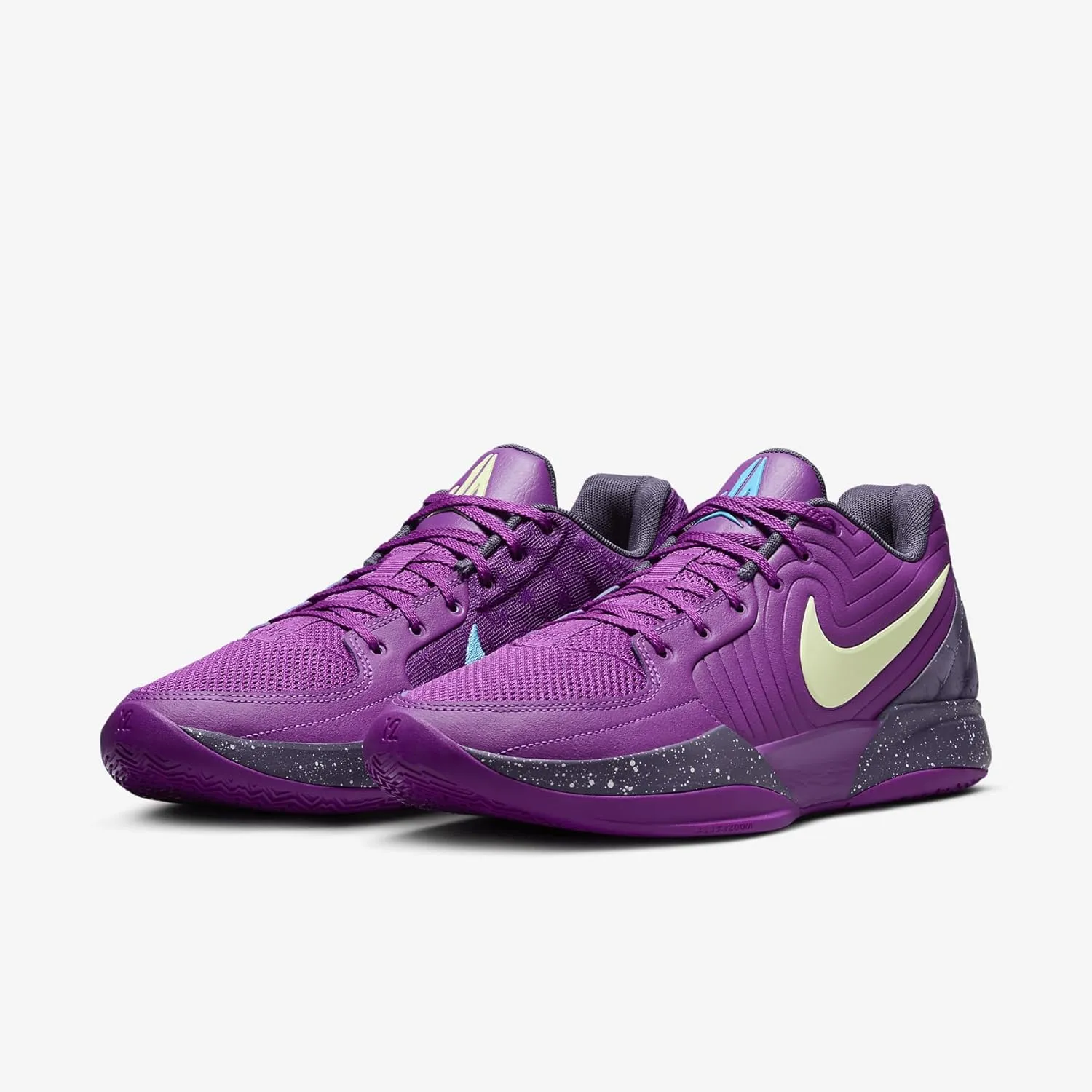 Ja 2 "Nightmare Basketball Shoes (HQ2638-600, University Red/Black/Jade Horizon/)