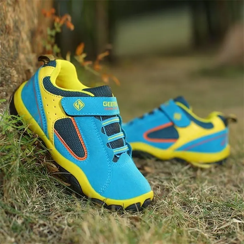 Kids Boy Girl Lightweight Soft Hiking Boots for Outdoor Walking Sport