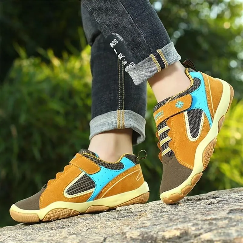 Kids Boy Girl Lightweight Soft Hiking Boots for Outdoor Walking Sport