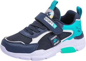 Kids Sneakers Tennis Shoes for Boys Girls Sneakers Breathable Knit Mesh Walking Shoes Athletic Running Sports Shoes