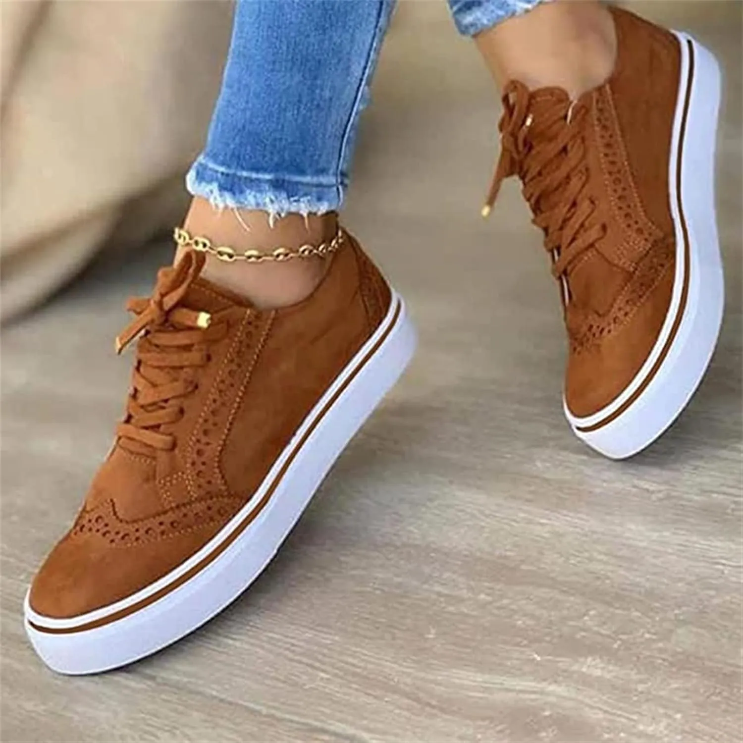 Lausiuoe Shoes for Women Sneakers Slip On Canvas Shoes Low Top Non Slip Fashion Casual Soft Comfortable Walking Flat Loafers