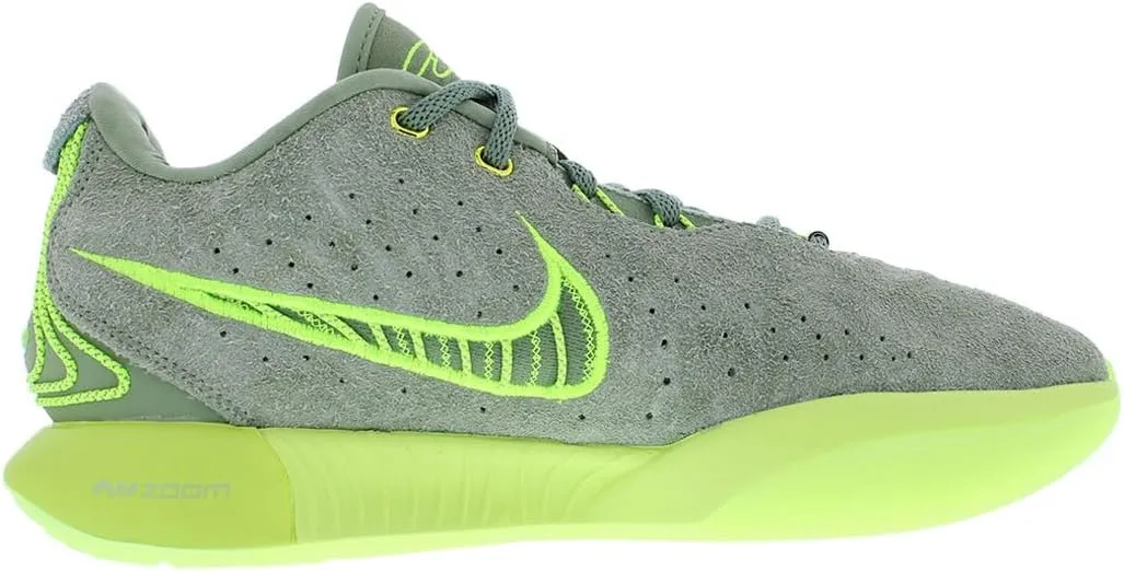 Lebron XXI Basketball Shoes (FV2345-302, Oil Green/Volt/Volt)