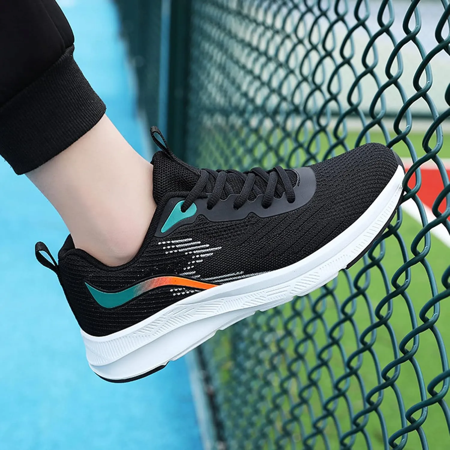 Lightweight Hiking Shoes for Men Casual Sneaker Mesh Breathable Walking Shoe Non Slip Work Sport Shoes for Men