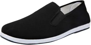 Men Boys Casual Sports Running Breathable Solid Canvas Slip-On Shoes Sneaker for Men Casual Sneaker