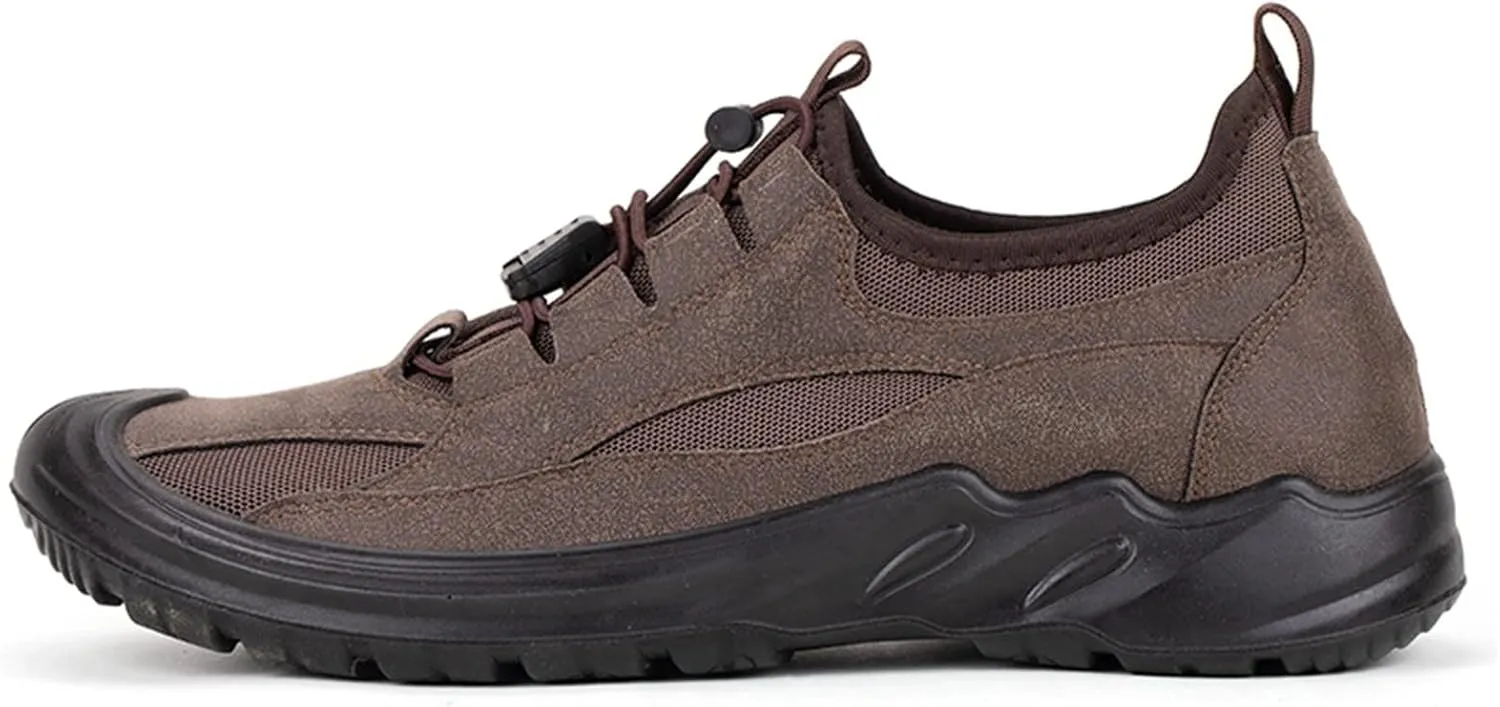 Men Fashion Solid Color Mesh Breathable Elastic Round Toe Casual Sneaker for Men Basketball Shoes