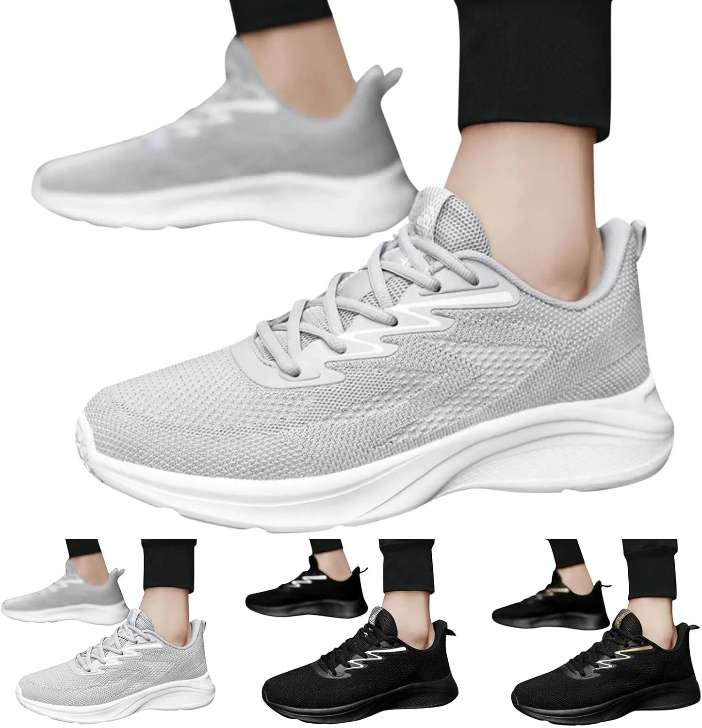 Men Sports Shoes Fashion Summer New Pattern Lightweight Mesh Breathable Comfortable Non Slip Sneaker Boots for Men