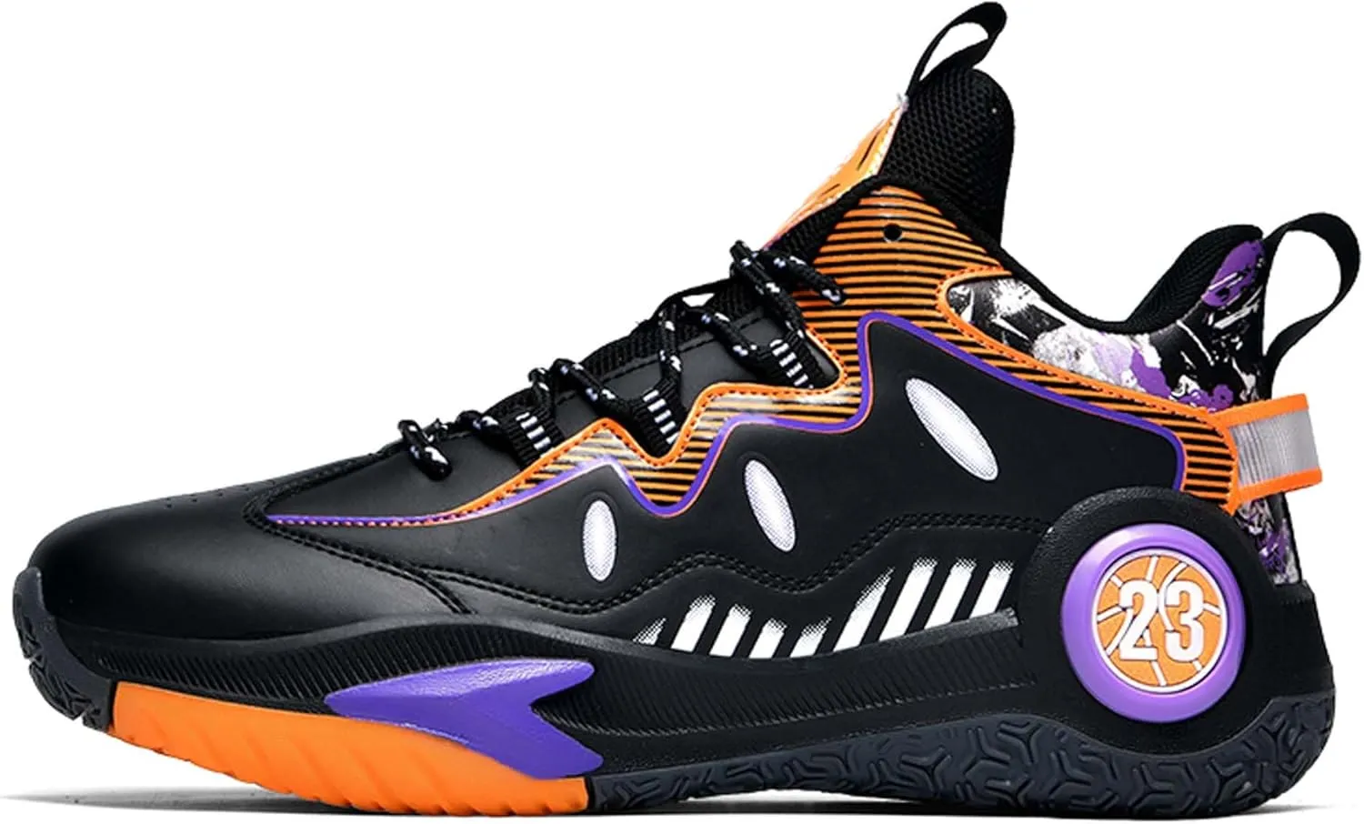 Men's and Women's Basketball Shoes, White Basketball Shoes, Comfortable, Breathable, Outdoor, Hiking, High Top, Men's Non Slip Work Shoes, Sports Shoes, Men's Casual Shoes, Tennis Shoes.