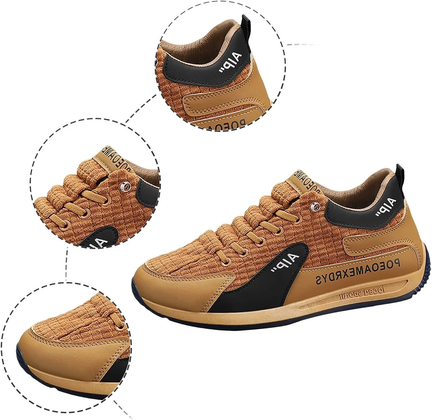 Mens Athletic Shoes Mens Walking Shoes Shoe for Men Slip on Shoe for Men Running Trail Lightweight Sneaker