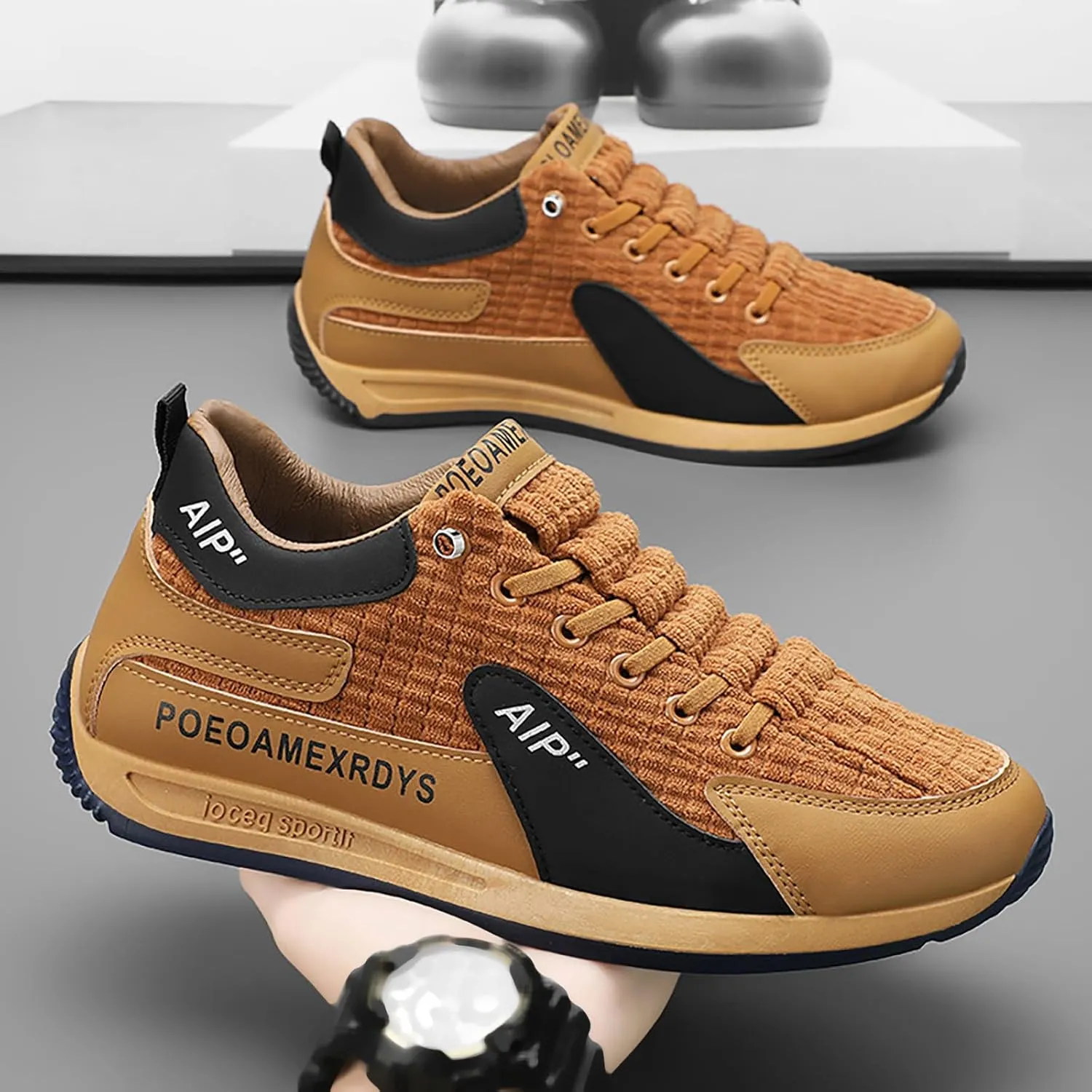 Mens Athletic Shoes Mens Walking Shoes Shoe for Men Slip on Shoe for Men Running Trail Lightweight Sneaker