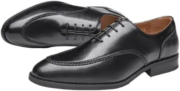 Men's Breathable Leather Wingtip Brogue Oxfords