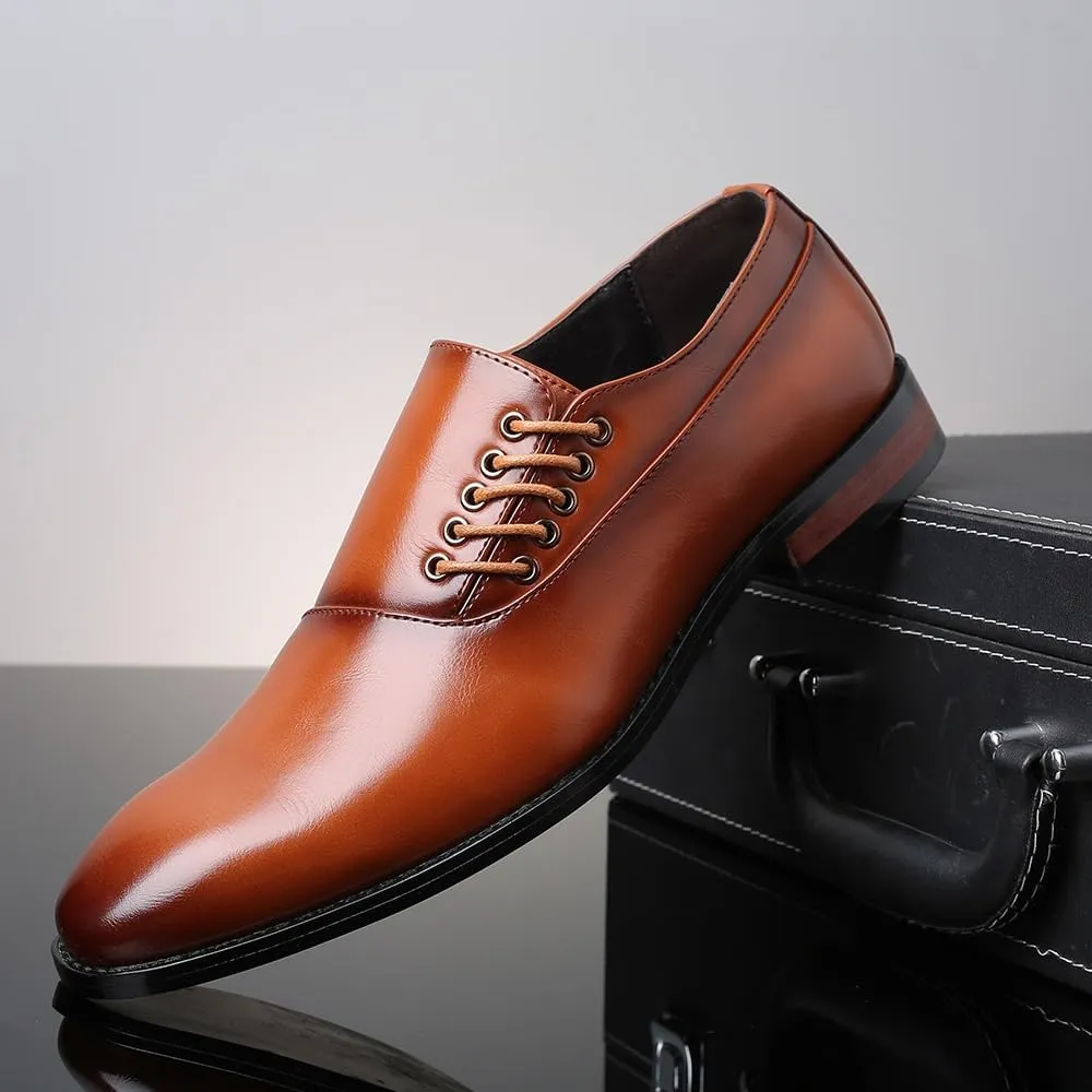 Men's Business Office Wedding Formal Modern Oxfords