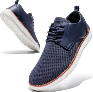 Men's Casual Dress Shoes Business Walking Shoes Oxfords Comfortable Breathable Lightweight Non Slip