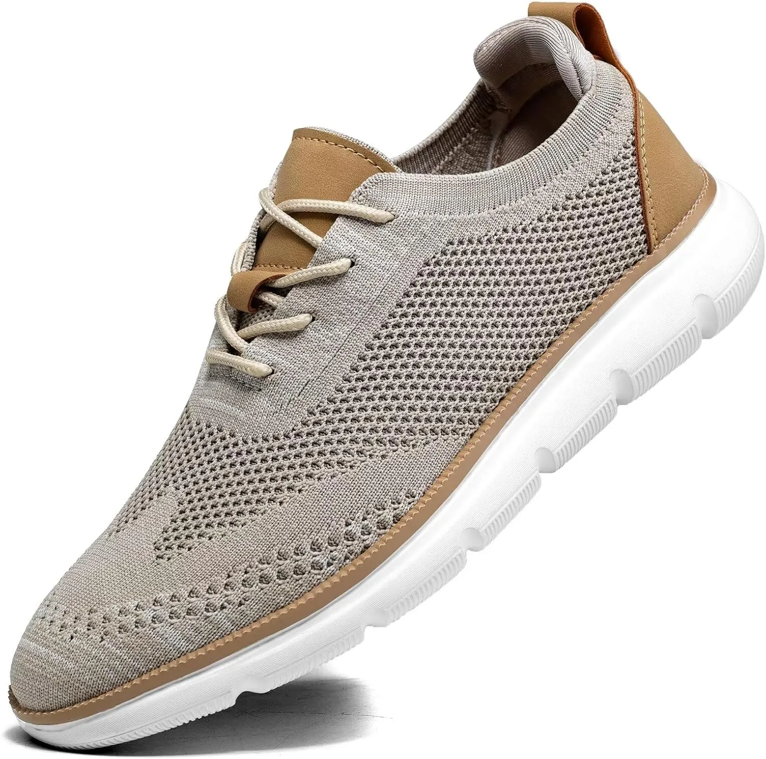 Mens Casual Dress Shoes Fashion Mesh Oxfords Business Walking Work Sneakers Comfortable Lightweight