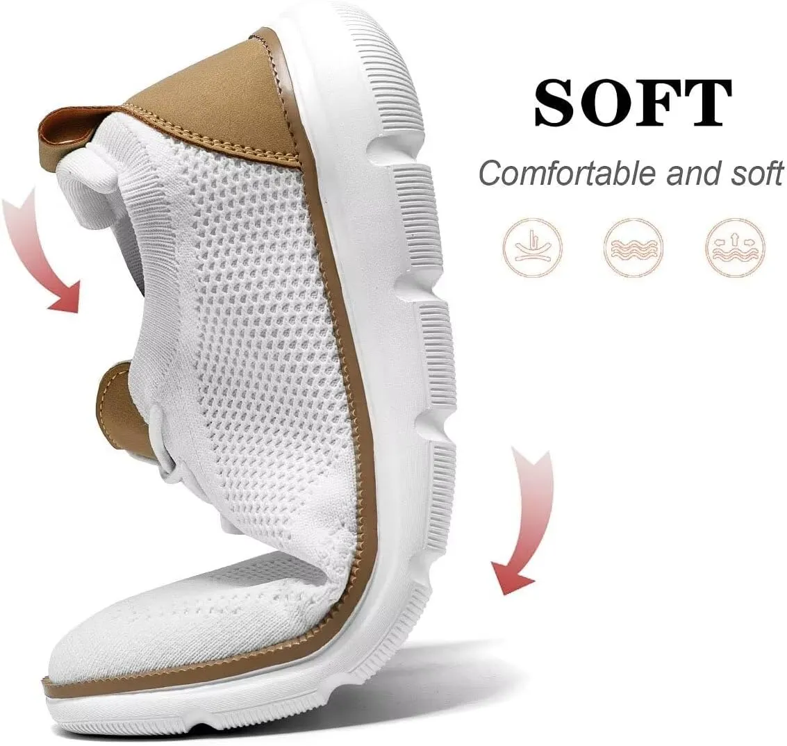Mens Casual Dress Shoes Fashion Mesh Oxfords Business Walking Work Sneakers Comfortable Lightweight