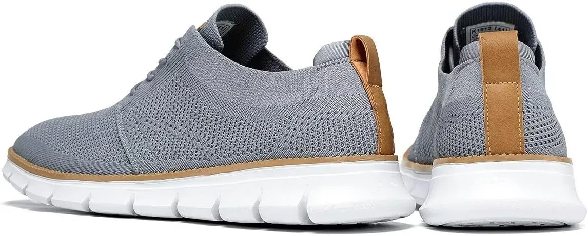 Mens Casual Dress Shoes Fashion Mesh Oxfords Business Walking Work Sneakers Comfortable Lightweight
